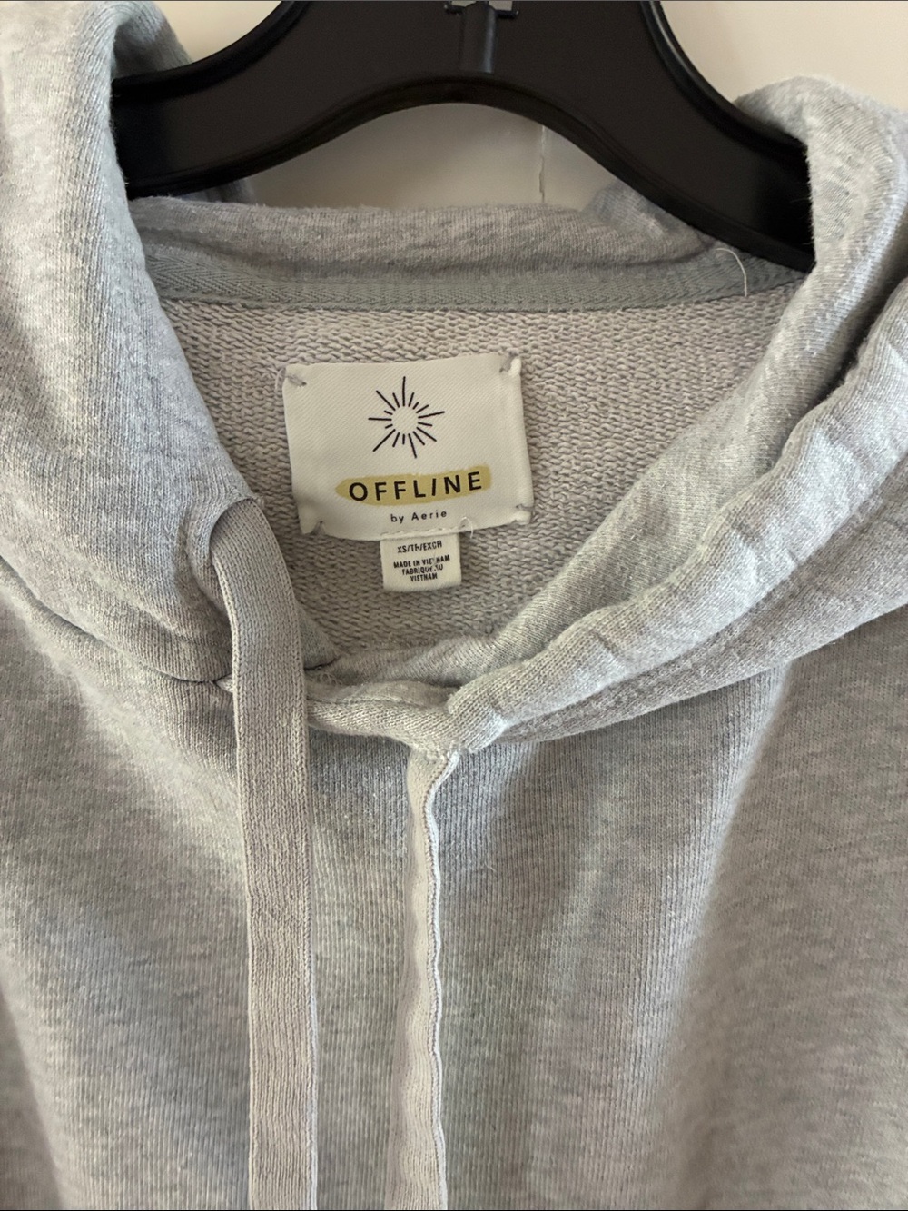 Offline by Aerie Light Gray Hoodie
